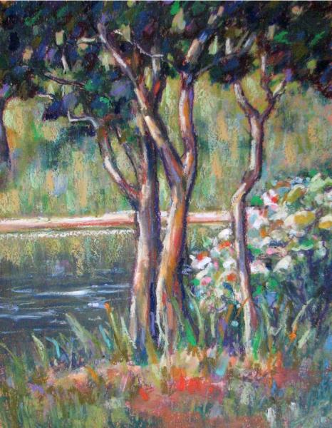 "By the Pond" - SOLD