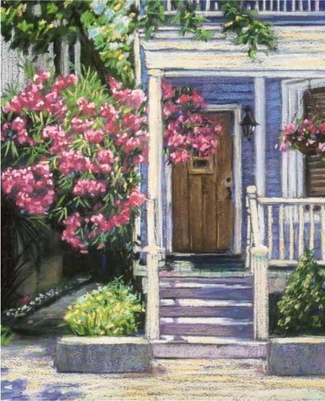 "The Blue Porch" - SOLD