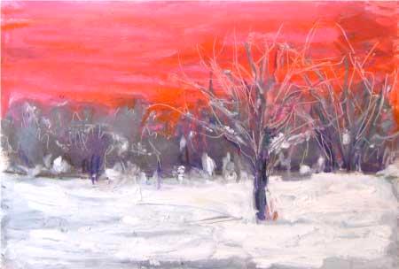 January Sunset - SOLD