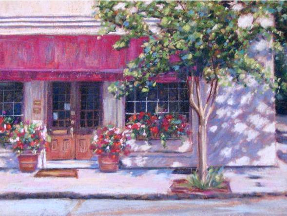 "Flower Shop" - Best of Show in 2012 Festival Exhibit  SOLD