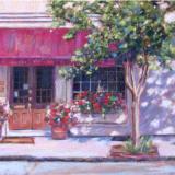 "Flower Shop" - Best of Show in 2012 Festival Exhibit  SOLD